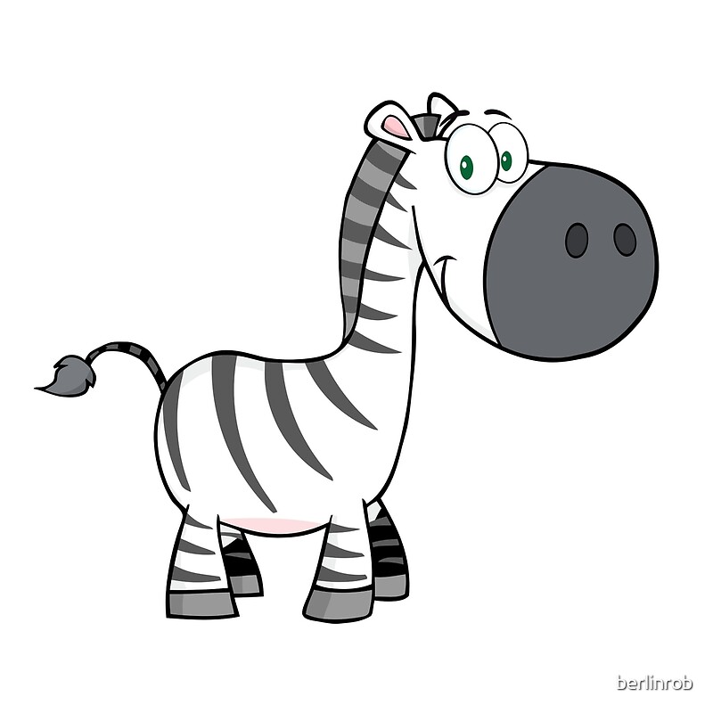 zebra cartoon cut out