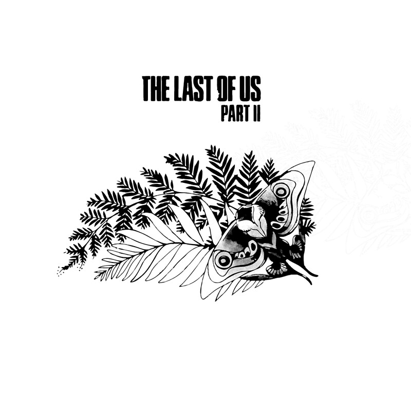 Тату the last of us эскиз