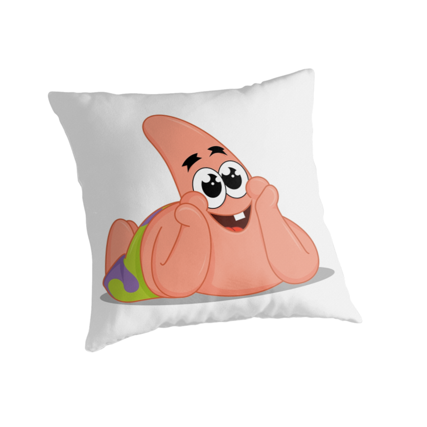 patrick star plush pillow