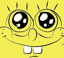 Sponge Bob face by NAAY