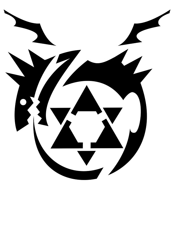 quot black homunculus symbol fullmetal alchemist quot stickers by quot black homunculus symbol fullmetal alchemist quot stickers by