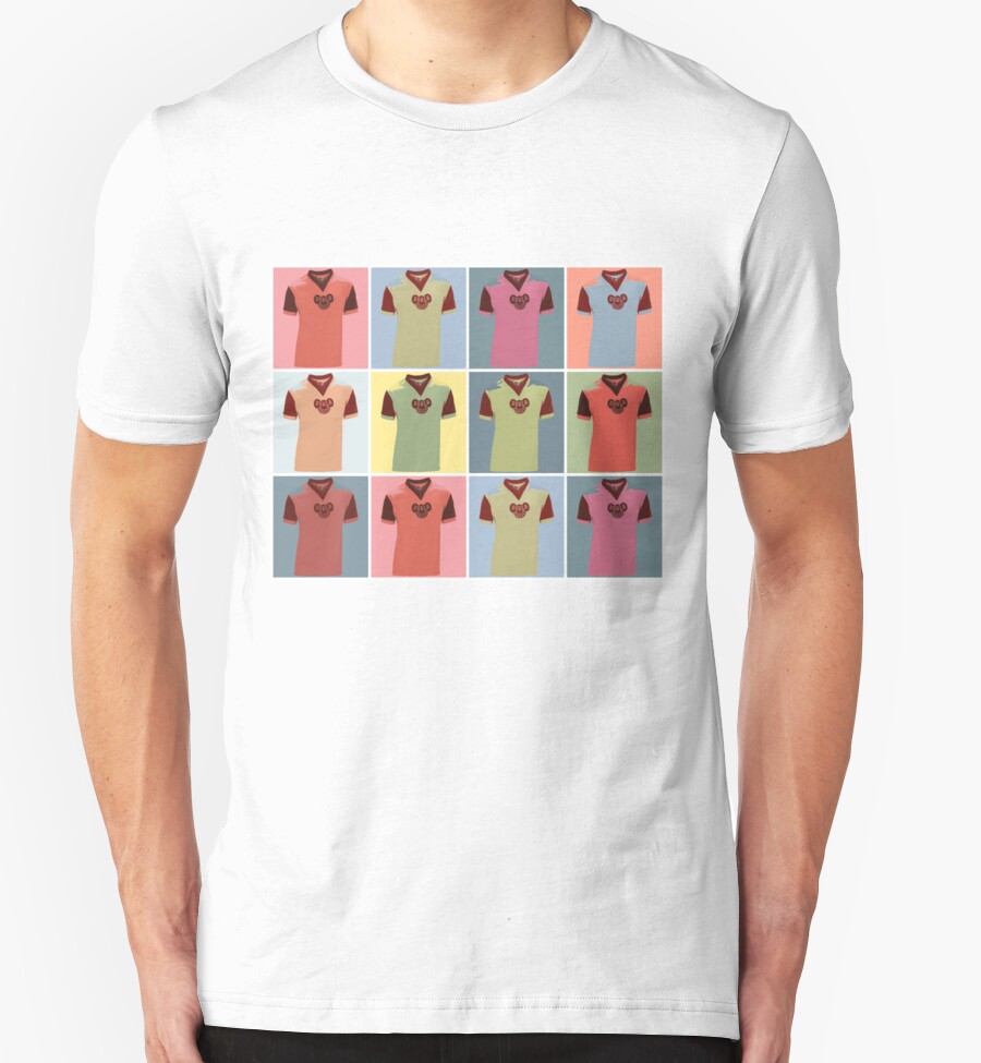 "Half Man Half Biscuit Dukla Prague Away Kit" TShirts & Hoodies by