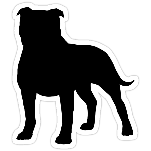 statuette staffie