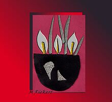 Calla Lilies in a Vase by thefamily