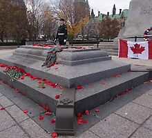 Canadian War Memorial in Ottawa, Canada by Josef Pittner