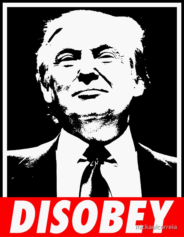 Disobey: Stickers | Redbubble