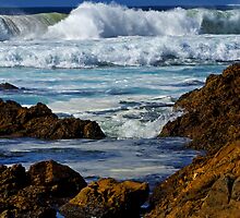 The sea at Narooma by Darren Stones