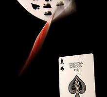 Falling Cards by James Thomas