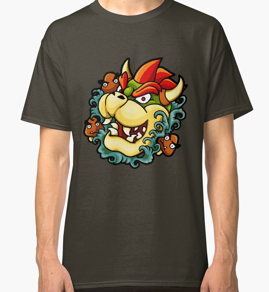 t shirt bowser