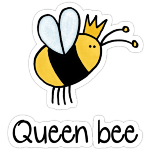 Queen Bee Stickers By Corrie Kuipers Redbubble