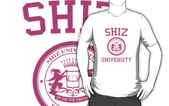 shiz university shirt