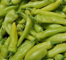 Green Chilies by Kylie Reid