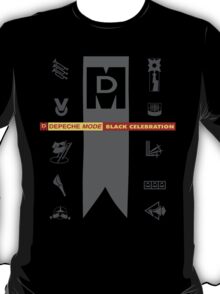 depeche mode black celebration t shirt