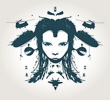 Warchild - Turquoise by Brad Sharp
