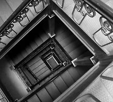 Where it goes noone knows..black and white by kaylarenee