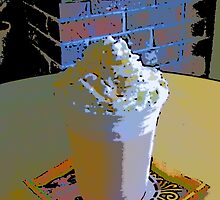 Comic Abstract Orange Smoothie by steelwidow