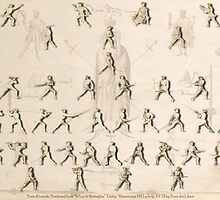 The Poste (Positions/Guards) "Getty" Fiore dei Liberi by Tracy Mellow