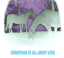 Equine spirit Christmas by blue7seahorse
