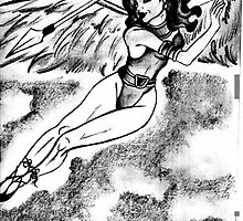 Comic Book Sketch 1 by vivianne