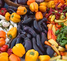 Cornucopia-Farmers market in Santa Barbara by Eyal Nahmias