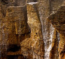 Pancake Rocks, New Zealand by Bassam Shmordok
