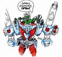 "Open, dammit, OPEN!" by theRepairBay