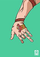 'The hand with the dragon tattoo' by nelph