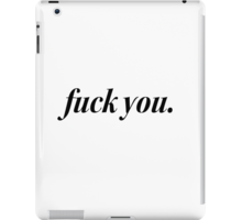 Fuck You Stickers By Calafell Redbubble