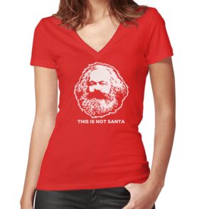 Women's Fitted V-Neck T-Shirt