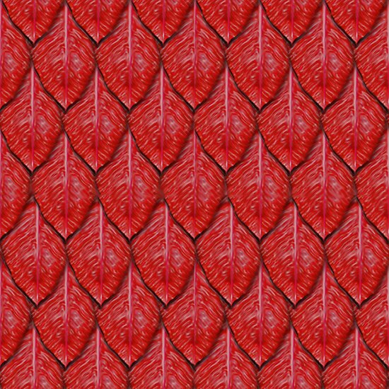 "Red dragon scales" by Aurora Redbubble