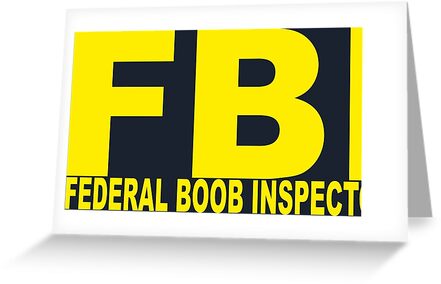 federal boobie inspector shirt