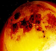 Sun consumes Moon by Cassie Sitnik