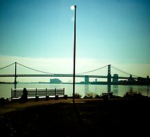 The Lonely Man on the River by Al Camardella Jr.