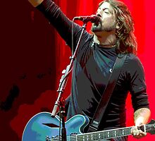 Dave Grohl - The Point Colour by rikovski