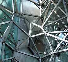 Federation Square Bared - study of the inner workings of the Atrium by CDCcreative