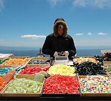 selling sweets in the cold by mtths