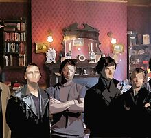 SuperWhoLock Team by Diddlys-Shop