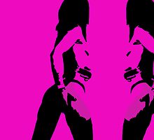 Series 1 - Edition 1 - Pink Stripper by daveleedesign