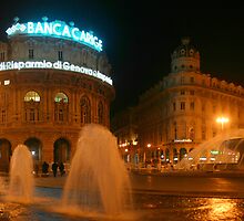 genova, piazza de ferrari by xamad
