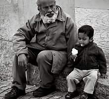 Lifes Little Pleasures BW by Alan Watt