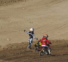 Loretta Lynn Qualifier SW Area - Competive Edge MX - Hesperia, CA Mini Rider -Waits for the flagger assistance in the rut!, Lei Hedger Photography All Rights Reserved (1071 Views 5-8-11) by leih2008