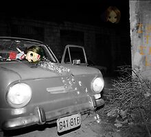 Car accident nightmare by Moshe Cohen