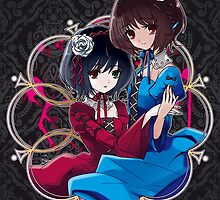 Mei & Fujioka (Green Eye edit.) by alphavirginis