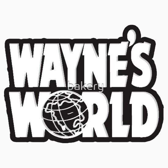 Waynes World Stickers Redbubble