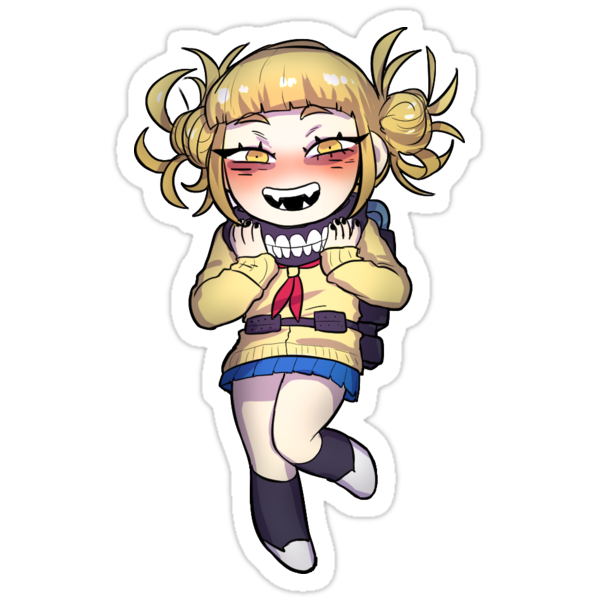 Himiko Toga Sticker Stickers By Elianaariel Redbubble