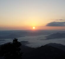 Extravagant Sunrise at Nagarkot, Nepal by Sammriddha Shrestha