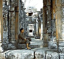 Passing Time - Temples of Angkor, Cambodia by Stephen Permezel