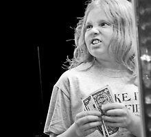 Girl with Money by Bob Fox