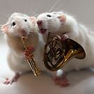 Two little musical brothers. by Ellen van Deelen