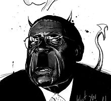 Mugabe, "Dictatorship Down" by meastbrook